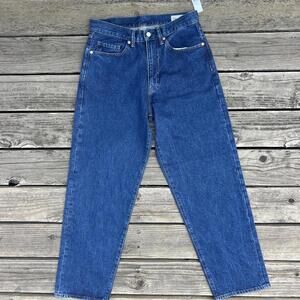 Gap Baggy Wide Leg Jeans Womens 29x32 NWT Medium Dark Wash Cotton